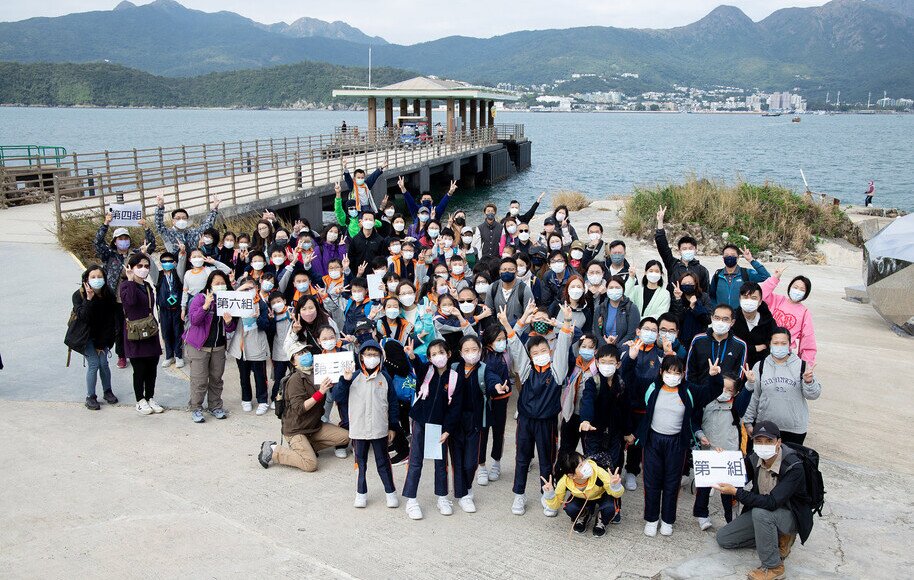 四年級常識科學習活動 - 橋咀島地質考察活動