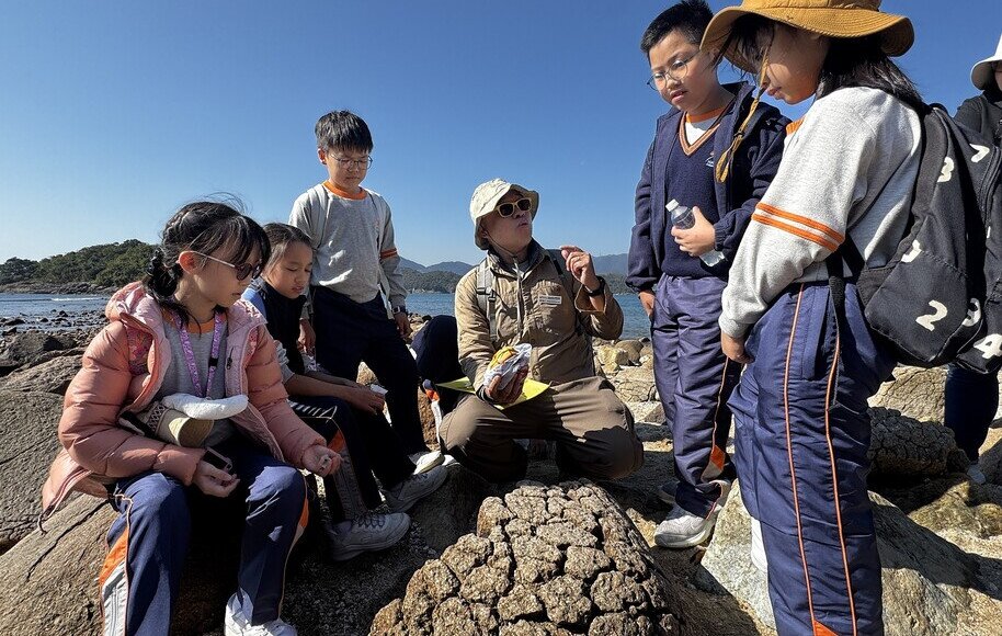 四年級人文科學習活動 - 橋咀島地質考察活動