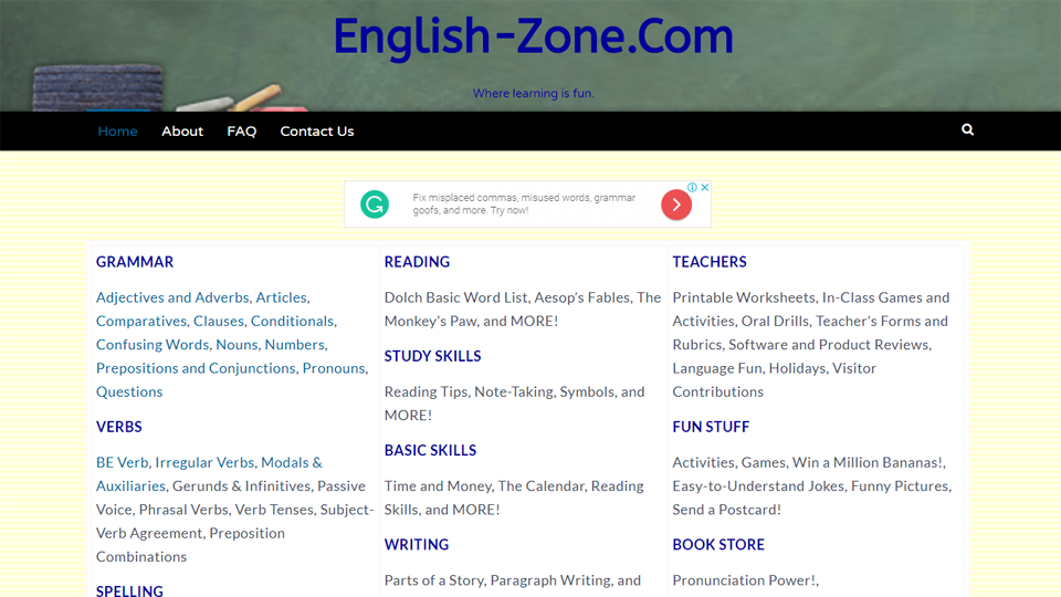 English Zone