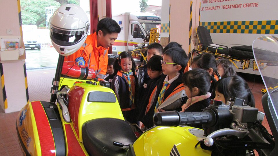 P1 English- Ambulance Station Visit